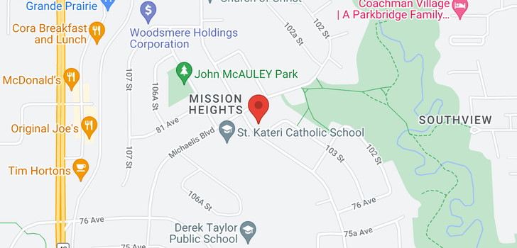 map of 7905 MISSION HEIGHTS Drive